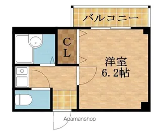 ルゼロⅡ【2階】の間取り