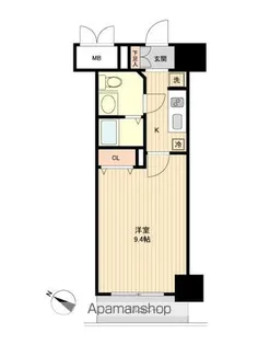 ノーブルプレイス北四番丁【4階】の間取り