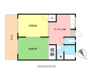 ムラタハイツ【104号室】の間取り