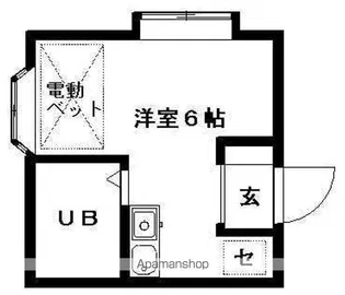 アルファーステージⅡ【301号室】の間取り