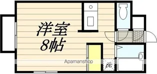 セレニティ川添【B302号室】の間取り