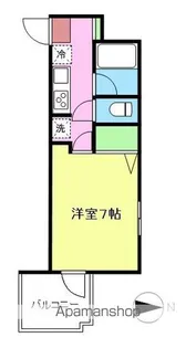 フラットリア仙台駅東【3階】の間取り