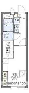 レオパレスフクチ【206号室】の間取り