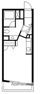 1Rの間取り画像