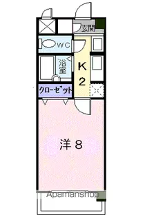 リーブラ都府楼壱番館【3階】の間取り