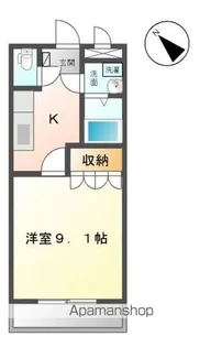 コンフォース・住吉【2階】の間取り
