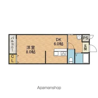 サンフォレスト【4階】の間取り