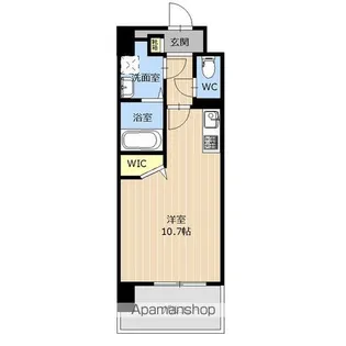 グランディア蓮台寺【8階】の間取り