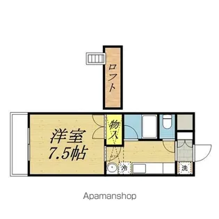 ハイツ・ALBA【A105号室】の間取り