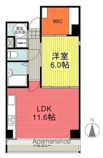 福島県福島市松木町【マンション】の間取り
