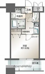 エンクレスト御供所【12階】の間取り
