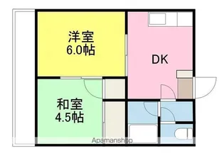 セレブレイト【5階】の間取り