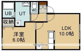ウィンディア万勝Ⅳ【1階】の間取り