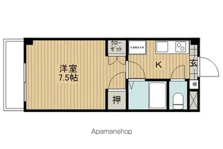 長倉Mハイツ【2階】の間取り