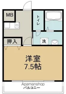 アスティー千種【1階】の間取り