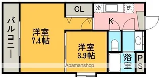 グレイス松島【2階】の間取り