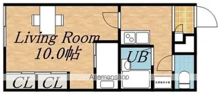 レオパレス金山【2階】の間取り