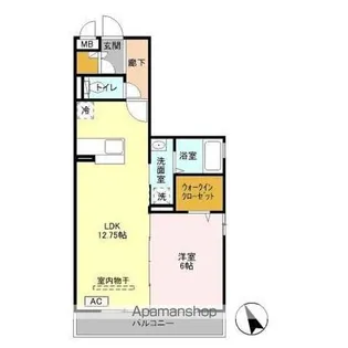 サニー プレイス【3階】の間取り