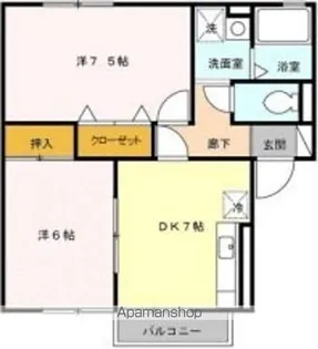 プレミール21【1階】の間取り