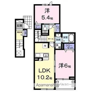 サンリット ヒル【2階】の間取り