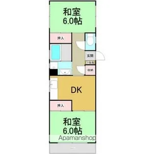 児玉ハイツ【2階】の間取り