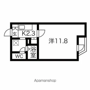 LIVES RESIDENCE 東桜【4階】の間取り