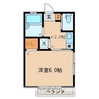 ルミエールヒイラギ【2階】の間取り