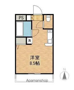 河合レジデンス【3階】の間取り
