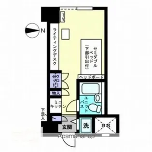 アルファコンフォート鹿児島【712号室号室】の間取り