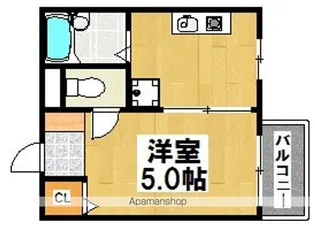 ライフステージ村田8【3階】の間取り