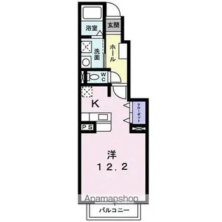 クレイドルH・I【1階】の間取り