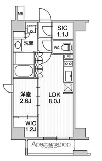 シーズンフラッツ新高円寺【2階】の間取り