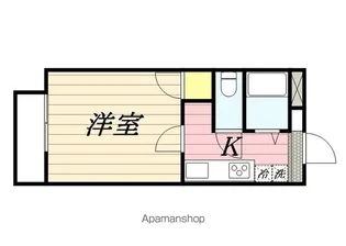 オーシャン六ツ門【403号室】の間取り
