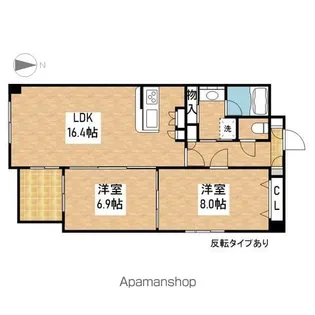 グランデージ泉【4階】の間取り