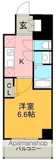 ディアレイシャス名古屋大須通【3階】の間取り