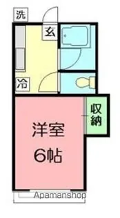 トーマアパート【2階】の間取り