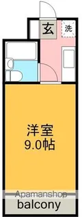 ハイファームマンション【2階】の間取り