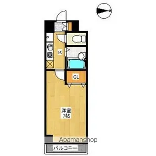 ラ・シャラ【1階】の間取り