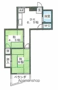 中村ビル【3階】の間取り