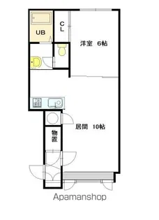 スターライトA【202号室】の間取り