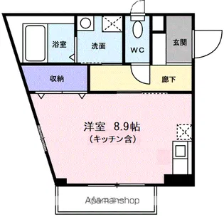 ソフィア天沼町【201号室】の間取り