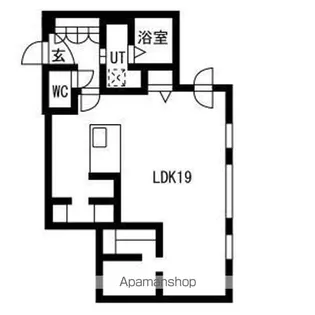ピオネロ月寒【4階】の間取り