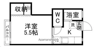さくらコーポ【102号室】の間取り