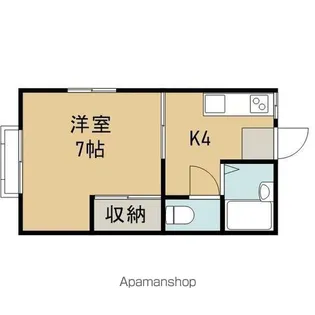 ホワイトホームズ【1階】の間取り