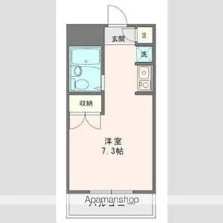 メゾンロートレック【2階】の間取り