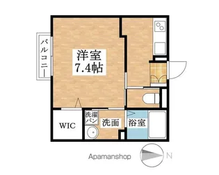 Actys犬山【1階】の間取り