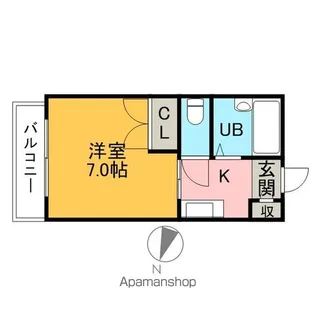 パレエクセラ【4階】の間取り