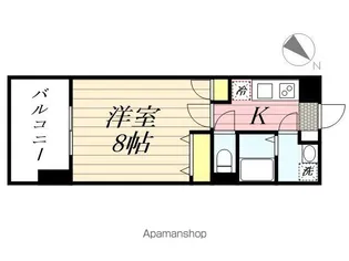 サヴォイ ラ・マリナ ドゥ ハカタ【13階】の間取り