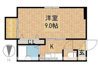 メゾンオルセー【2階】の間取り