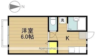 第2ユーハイツ【102号室】の間取り